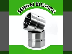 OEM Custom Cross Oil Groove Bushing Bushing in acciaio sinterizzato Standard DIN1494